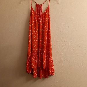 TRAVIDA Cottagecore Beachy Cruise Vacation Travel Size M Orange-Yellow Colors HB